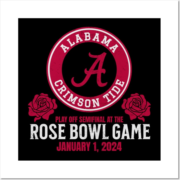 Alabama-Rose-Bowl-2024 Wall Art by KyleCreated